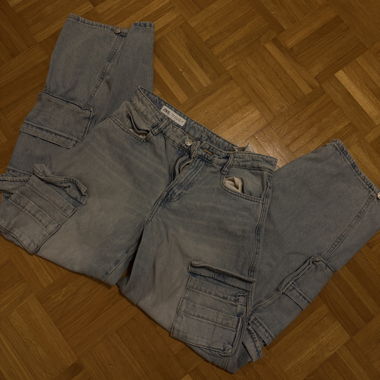 Zara Cargo Jeans