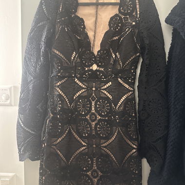 Black Lace Dress