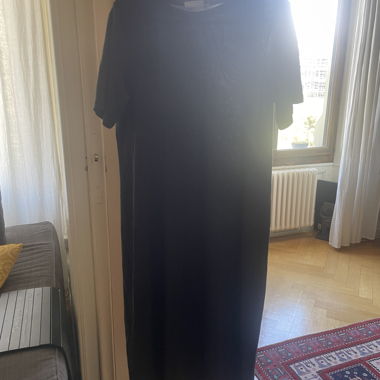 Robe longue noire WEEKDAY