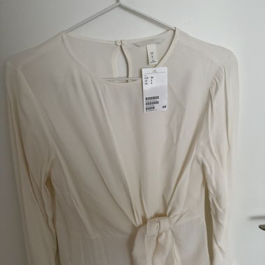 Weisse Bluse