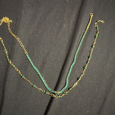 Green-gold Necklace