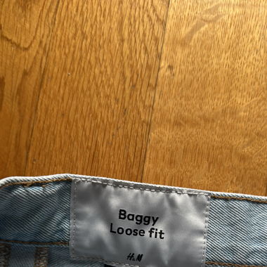 Jeans Baggy Loose fit 32/32 H&M comme neuf 