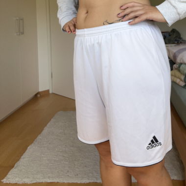 White Adidas Shorts