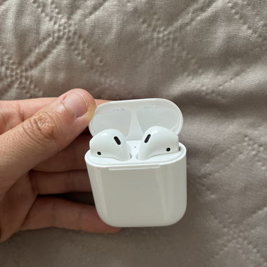 AirPods.  ONE OF THE TWO IS NOT WORKING.