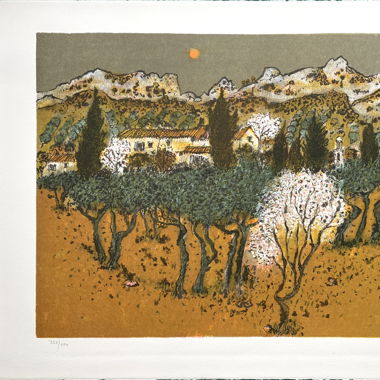 Lithografie von Marco Richterich
