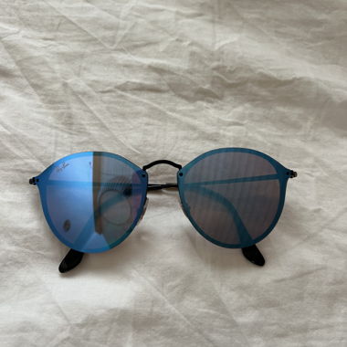 Lunettes de soleil Ray-Ban bleues