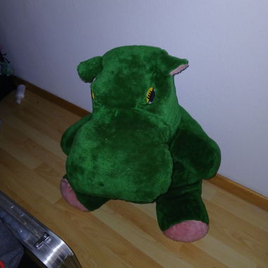 Large Hippo Plush Toy