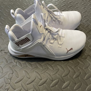White Puma Sports Trainers
