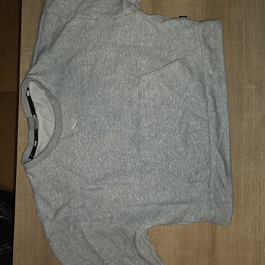 Pull crop top Puma gris taille M