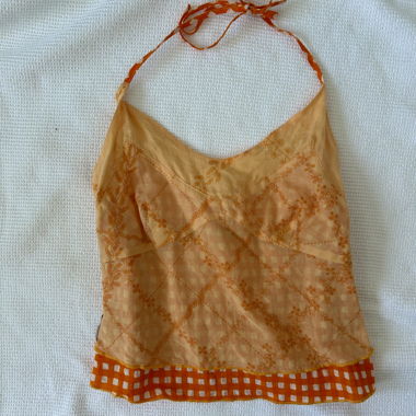 Vintage Summer Halter Top