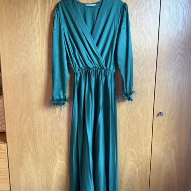 Abendkleid smaragdgrün