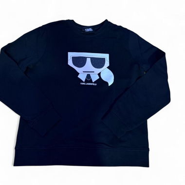 Sweatshirt noir Karl Lagerfeld, taille M