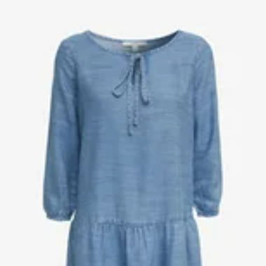 Jean summer dress with loose fit 