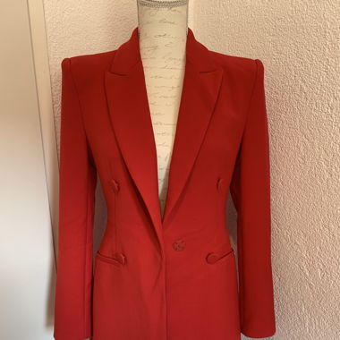 Blazer Zara Rot