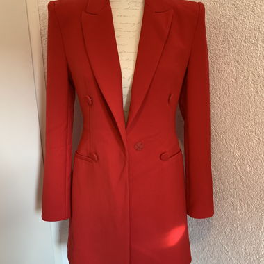 Blazer Zara Rot