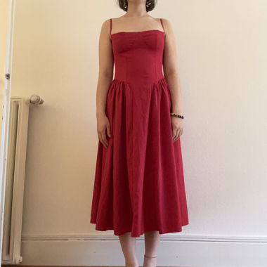 Rotes Kleid