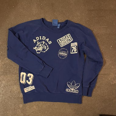 Sweatshirt bleu adidas Originals
