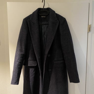 Wollmantel Dunkelblau wie neu