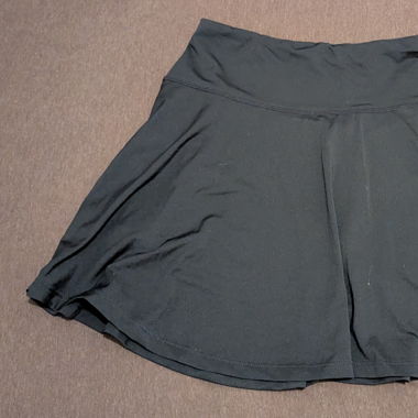 Active Skort Tennis Skirt with shorts black