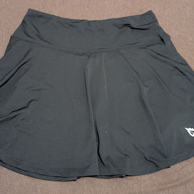 Active Skort Tennis Skirt with shorts black