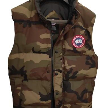 Canada Goose camo gilet