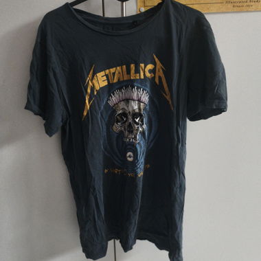 T-shirt Metallica noir