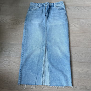 Jupe en jean Bershka