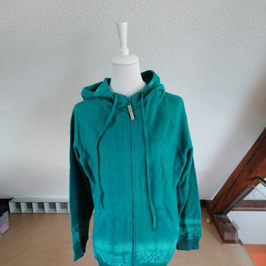 Hoodiejacke grün Boom Baba neu Gr. M