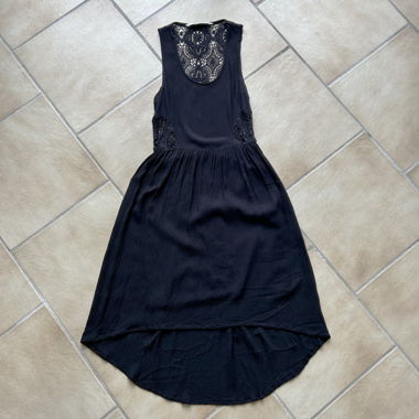 Abito nero - Zara Trafaluc pizzo - XS