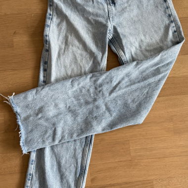 Zara Jeans High-Rise Straight Indigo