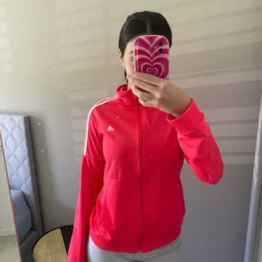 Adidas pink jacket