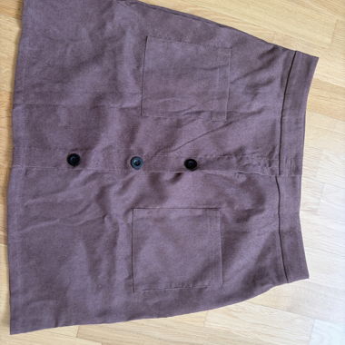 Brown Cord Skirt