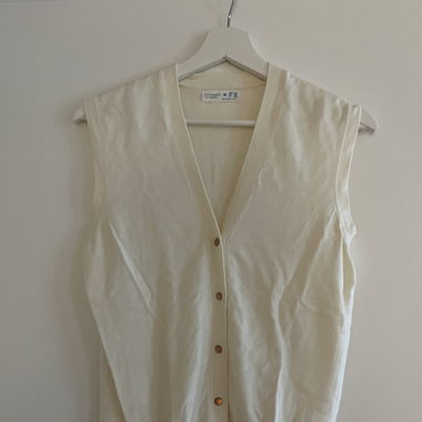 Veste / Weiss / Rosegold / Tanktop