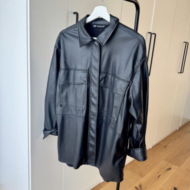 Kunstlederjacke