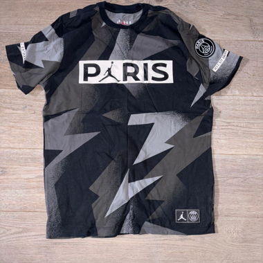 Jordan PSG T-Shirt schwarz/grau Gr. M