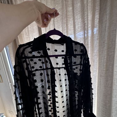 Bluse ASOS transparent
