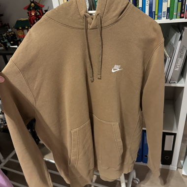 Nike Kapuzenpullover braun Gr. L