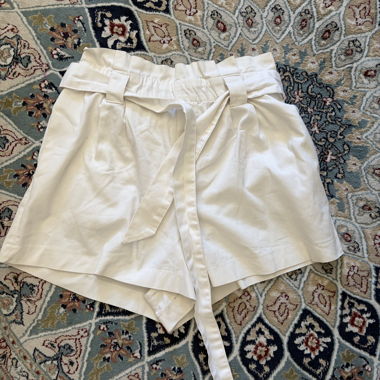 Weisse ZARA Shorts