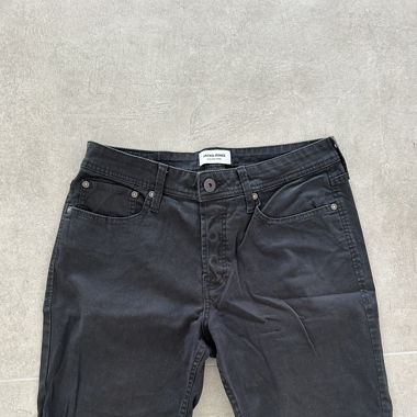 black shorts