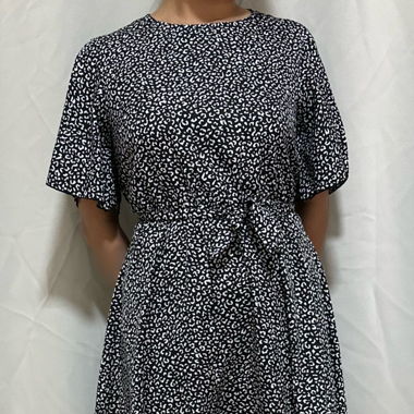 Kleid Schwarz/weiss