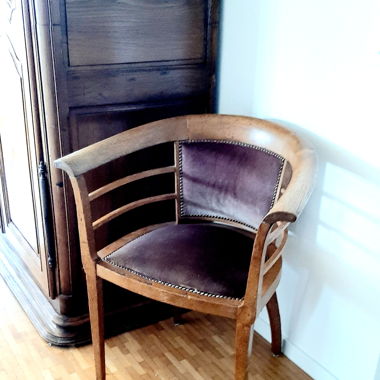 Vintage Sessel aus Holz