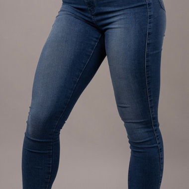 Jeans ajustés bleus