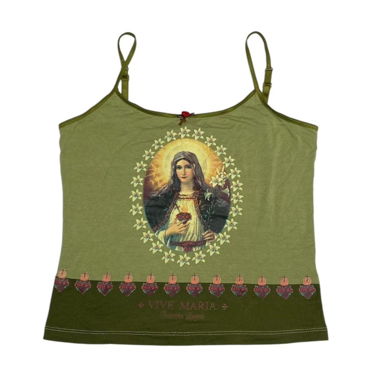 Vintage green vive maria cami top