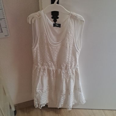 Robe blanche pour enfant 
