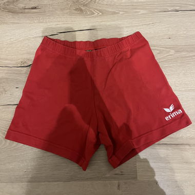 Erima rote Sportshorts Grösse 34