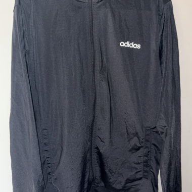 Giacca Adidas nera con zip