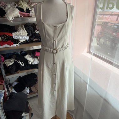 Zara Kleid mit Guertel gr M 