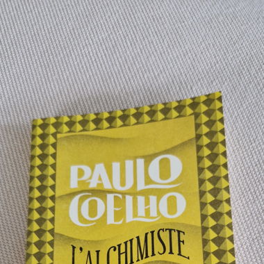 Livre Paulo Coelho L'achimiste