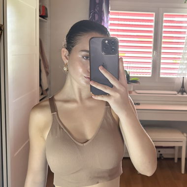 Brassière sport élégante dos croisé taille S