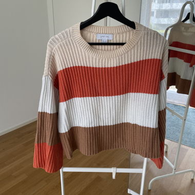 Striped Knit Sweater